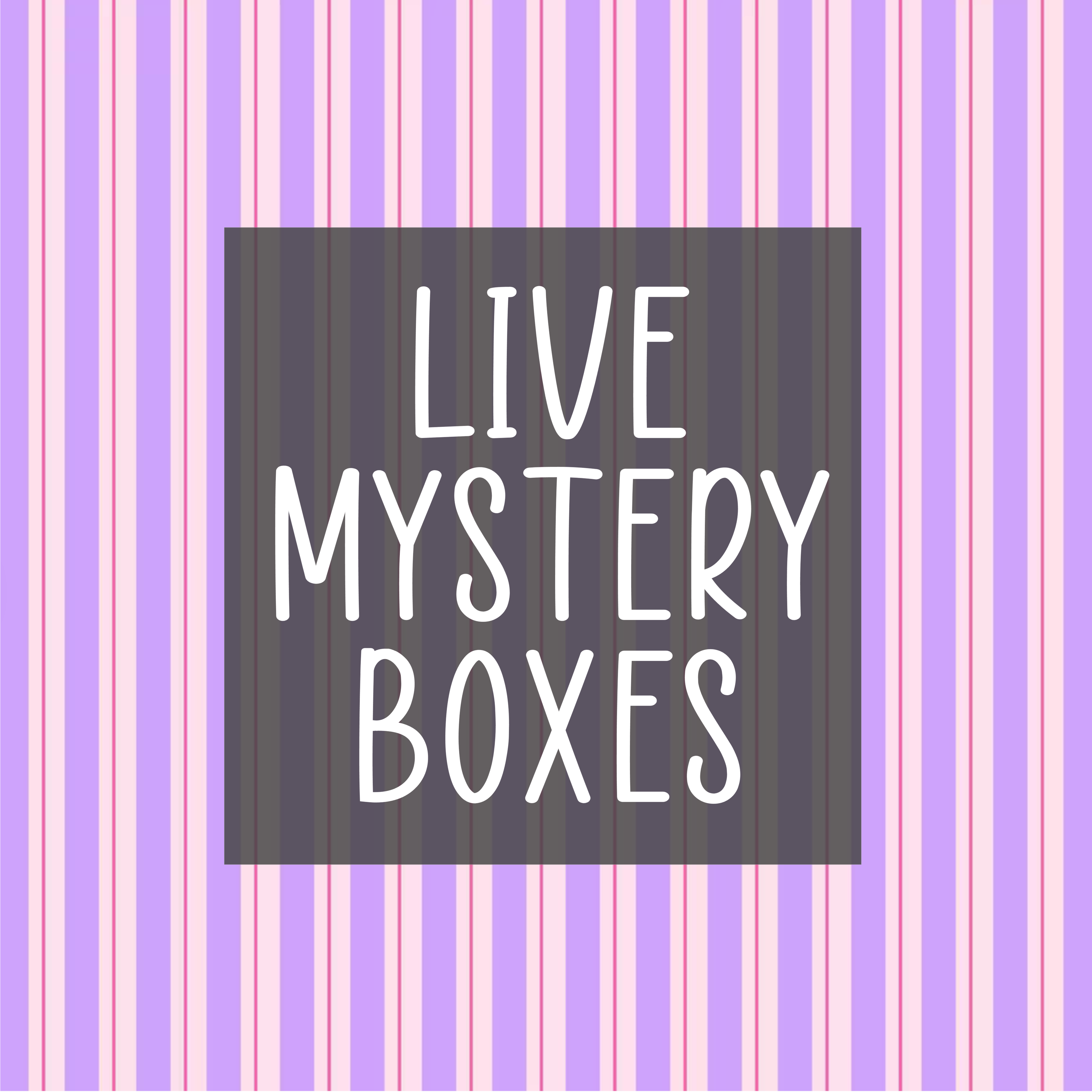 TIKTOK LIVE MYSTERY BOXES